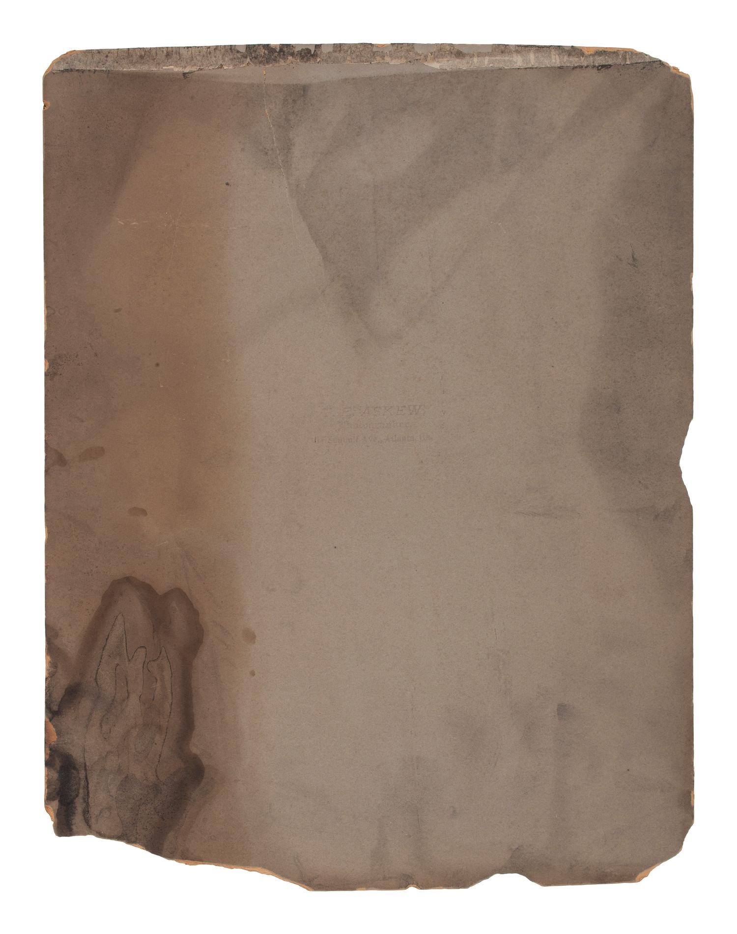 [EARLY PHOTOGRAPHY]. A group of 3 photographs of African American subjects, incl. occupational and religious scenes taken by formerly enslaved African American photographer Thomas ASKEW (ca 1847-1914). Atlanta, GA.