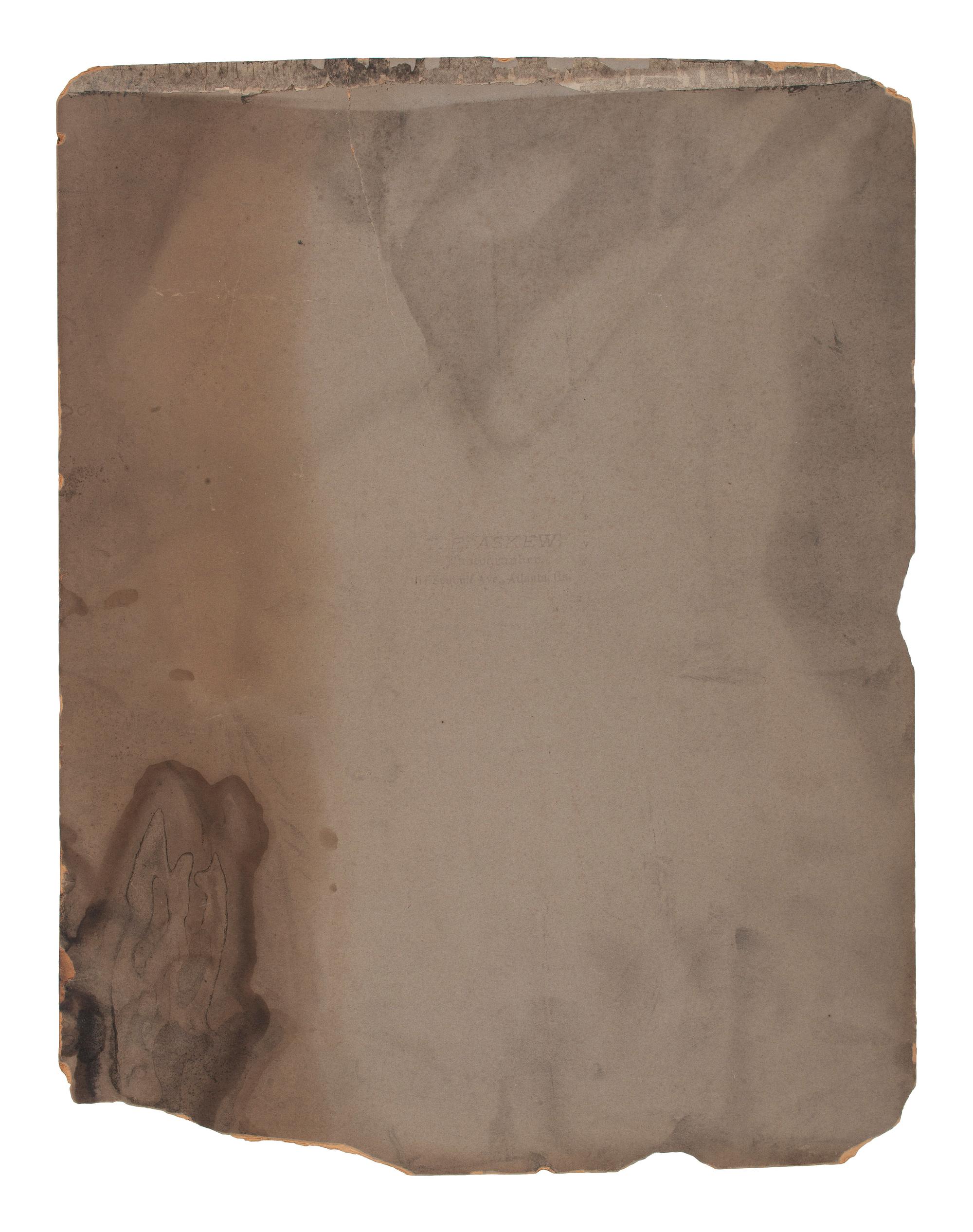 [EARLY PHOTOGRAPHY]. A group of 3 photographs of African American subjects, incl. occupational and religious scenes taken by formerly enslaved African American photographer Thomas ASKEW (ca 1847-1914). Atlanta, GA.