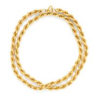 An 18 Karat Yellow Gold Necklace,