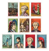 La Révolution Française 1789 (complete portfolio of ten, with text pages and portfolio case), 1977