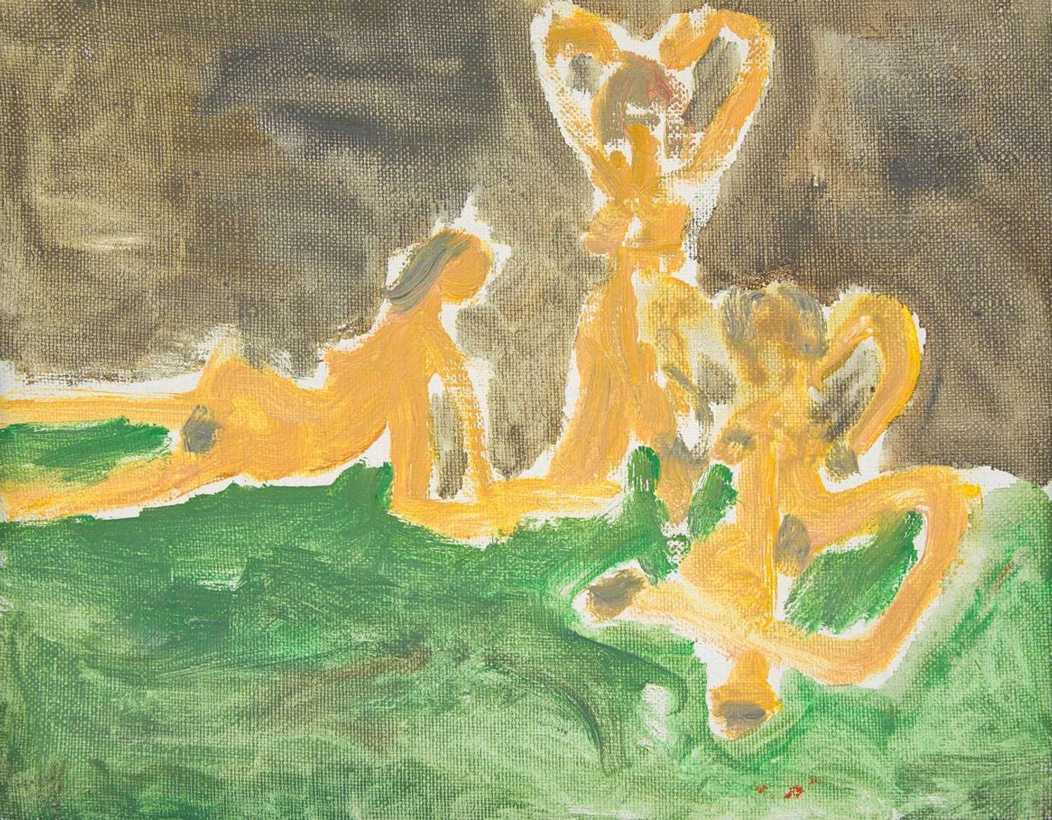 George Condo (American, b. 1957) - Landscape with Three Women