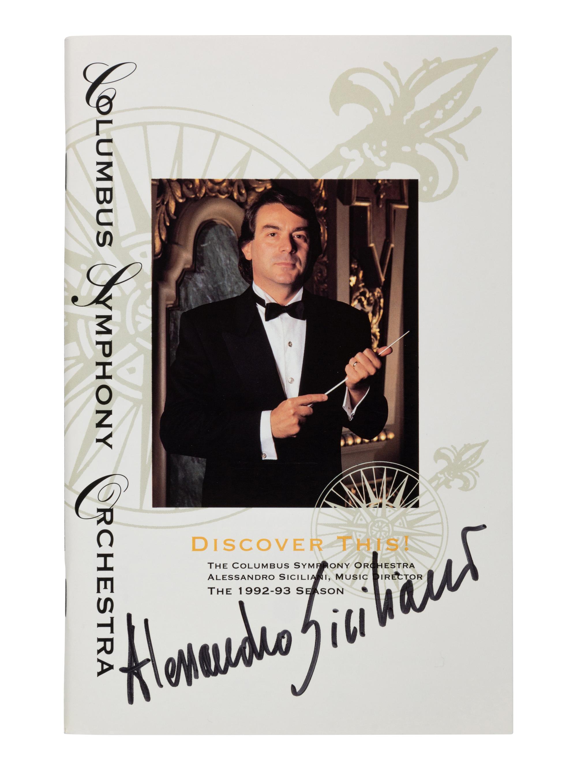 [20TH-CENTURY CONDUCTORS]. A group of 6 signed photographs of conductors from the 20th century, comprising images of: