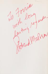 MATHESON, RICHARD. 2 signed works: Hell House (1971) and A Stir of Echoes (1958).