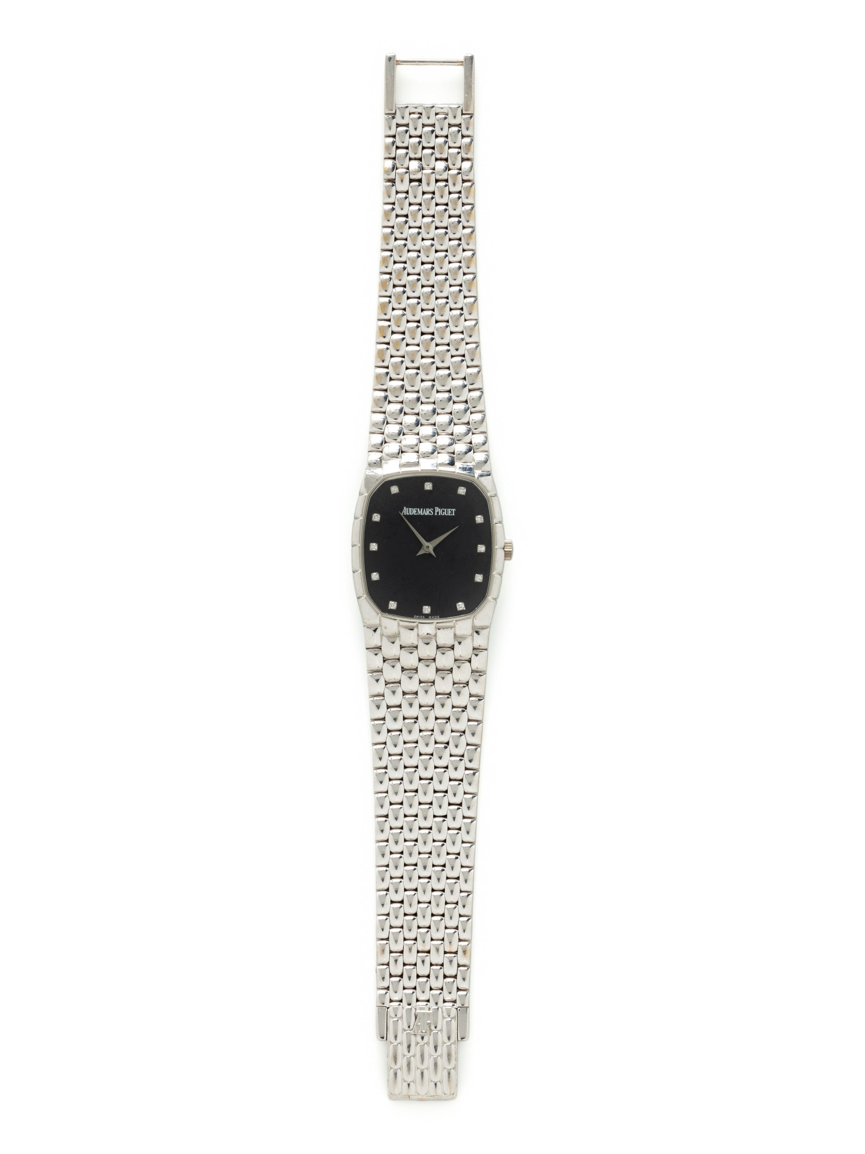 AUDEMARS PIGUET, 18K WHITE GOLD 'COBRA' WATCH