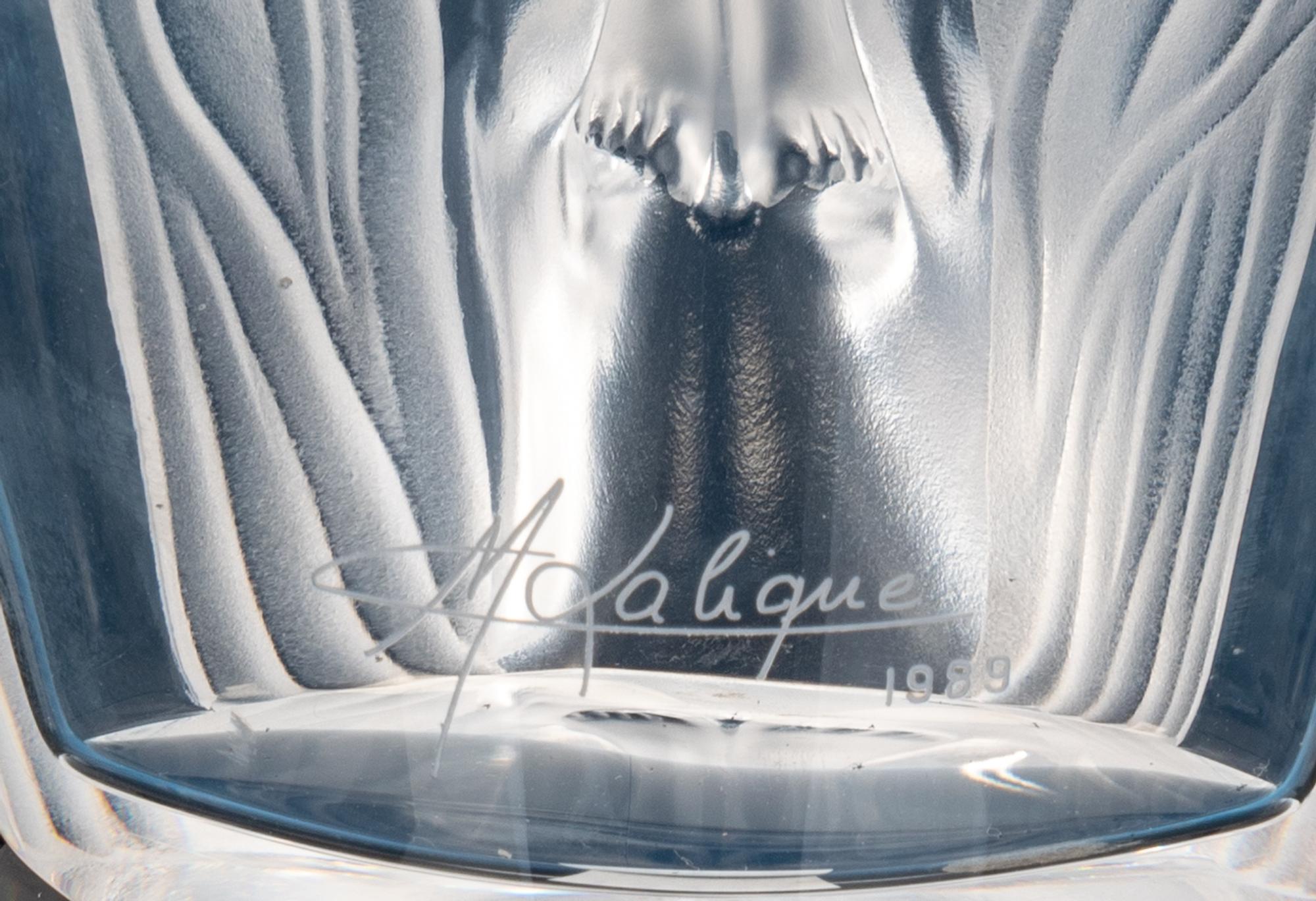 A Lalique Eroica Vase