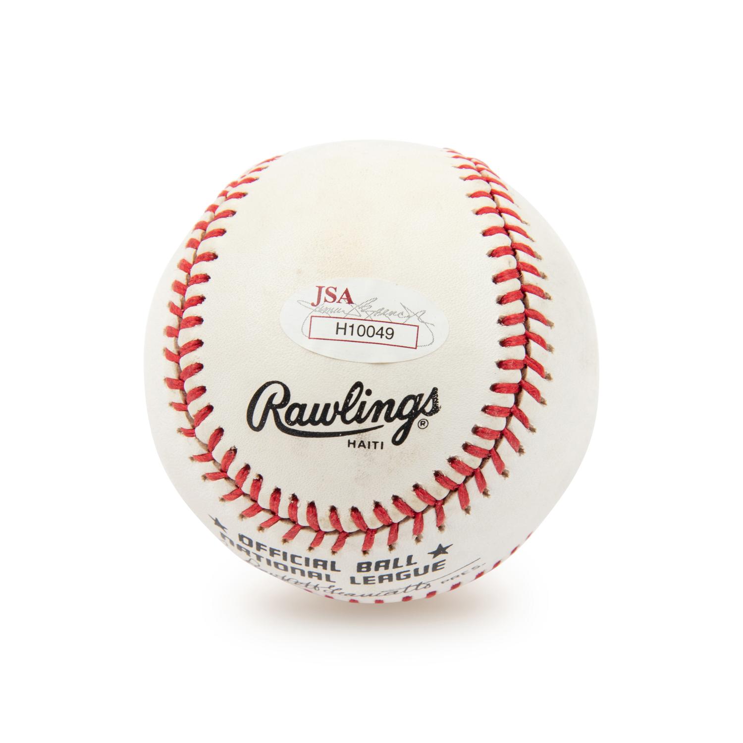 A Vin Scully Single Signed Autograph Baseball (JSA)