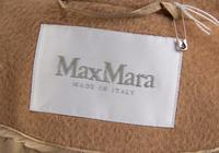 A Max Mara Camel Hair Coat, Size 0.