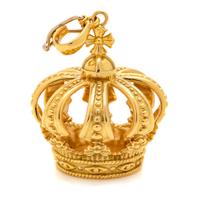CYNTHIA BACH, CROWN CHARM/PENDANT