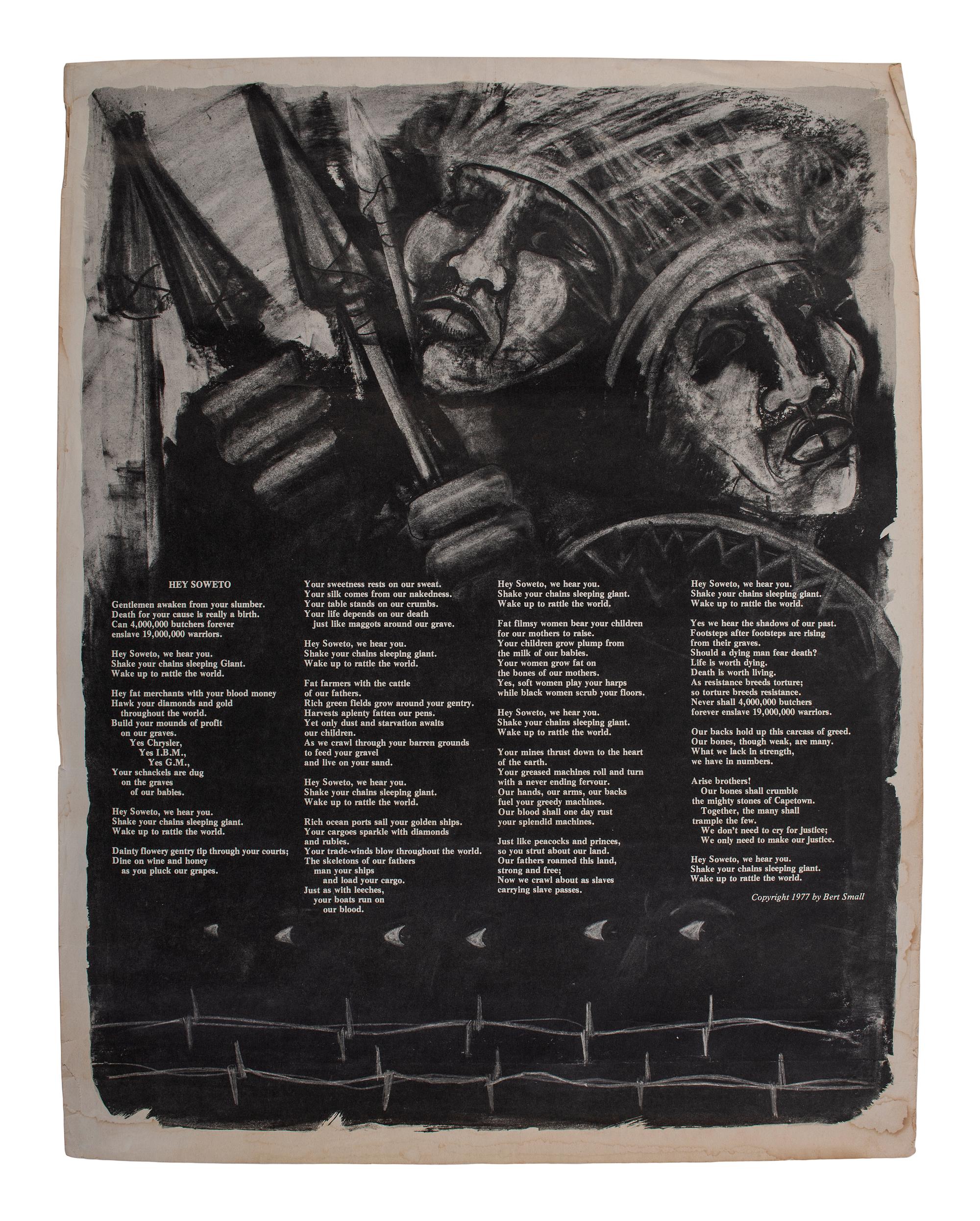 [SOUTH AFRICA]. A group of 3 Anti-Apartheid posters, comprising: