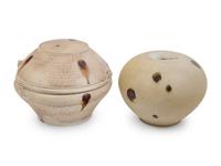 Two Lidded Vases