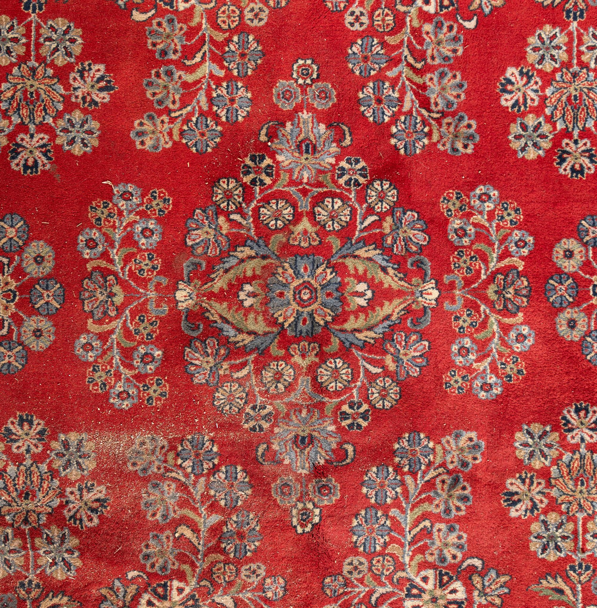 A Indo-Sarouk Rug