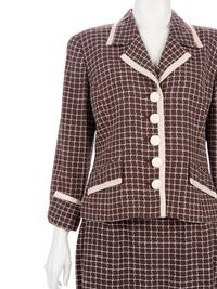 Two Designer Ensembles; One Christian Lacroix Jacket, One Christian Dior Skirt Suit,