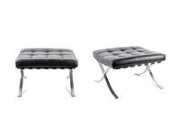 A Pair of Barcelona Stools