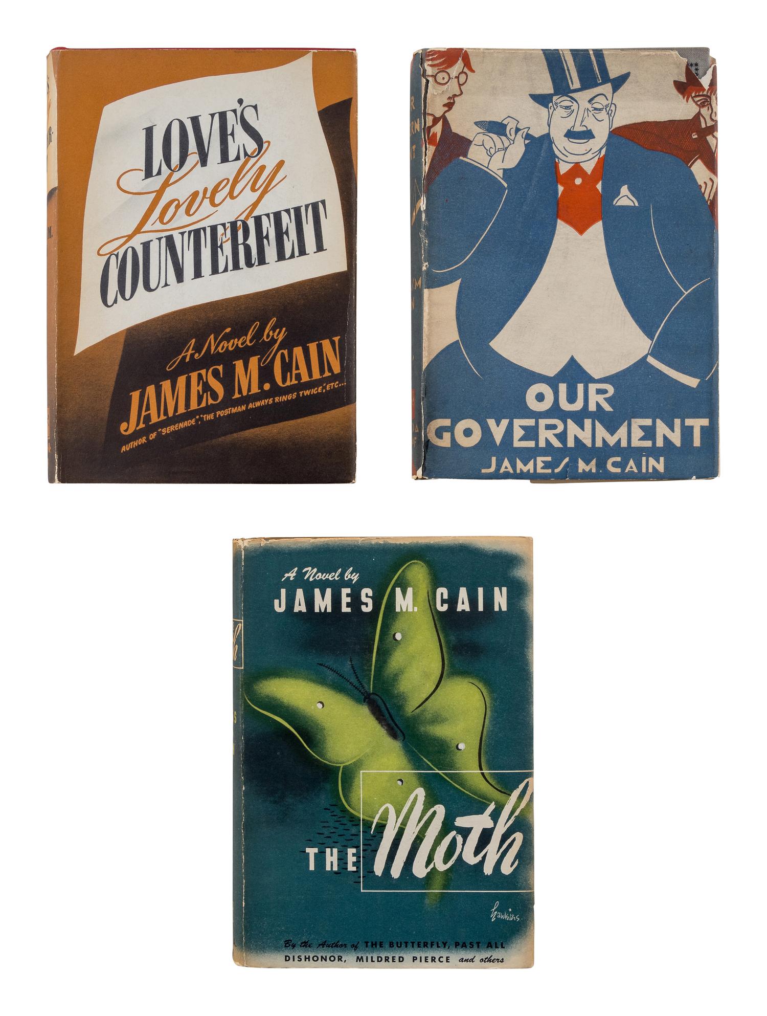 CAIN, James M. (1892-1977). The Moth . New York: Alfred A. Knopf, 1948.