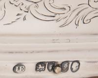 A George III Silver Cruet Set
