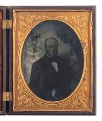 [EARLY PHOTOGRAPHY]. A group of 10 Union cases highlighted by half plate Washington Monument case and ninth plate glass window case.