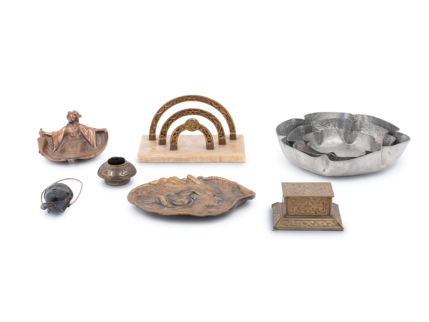 A Collection of Art Nouveau and Arts & Crafts Metalware Articles