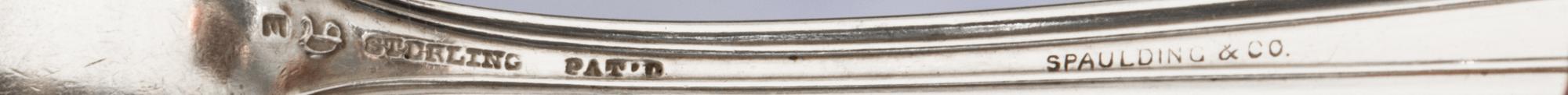 An American Silver Flatware Service, William B. Durgin Co., Concord, NH, Early 20th century, comprising: 12 dinner knives 11 dinner for