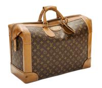 A Louis Vuitton Monogram Canvas Shoe Bag, 19" x 15" x 8"; Handle drop: 3".