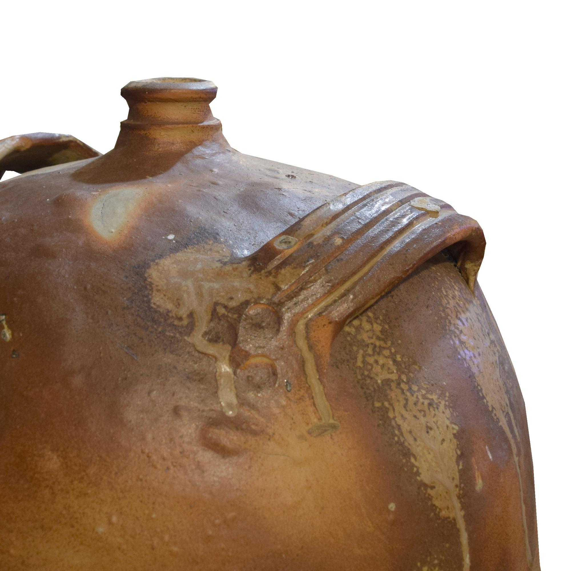 A Ceramic Wine Vessel 24" W x 24" D x 37" H — France, Circa 1900