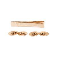 TIFFANY & CO., YELLOW GOLD CUFFLINKS