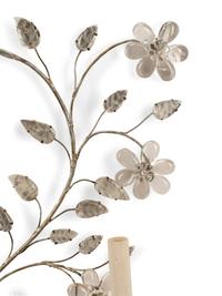 A Pair of Rock Crystal Sconces in the Style of Maison Baguès