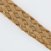 An 18K Gold Woven Bracelet