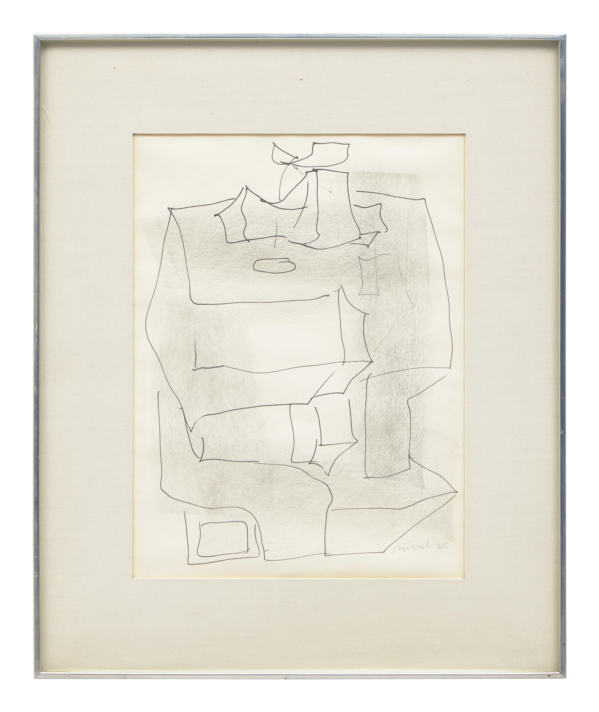 Untitled (Study for Sculpture), 1960