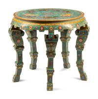 A Chinese Cloisonné Center Table