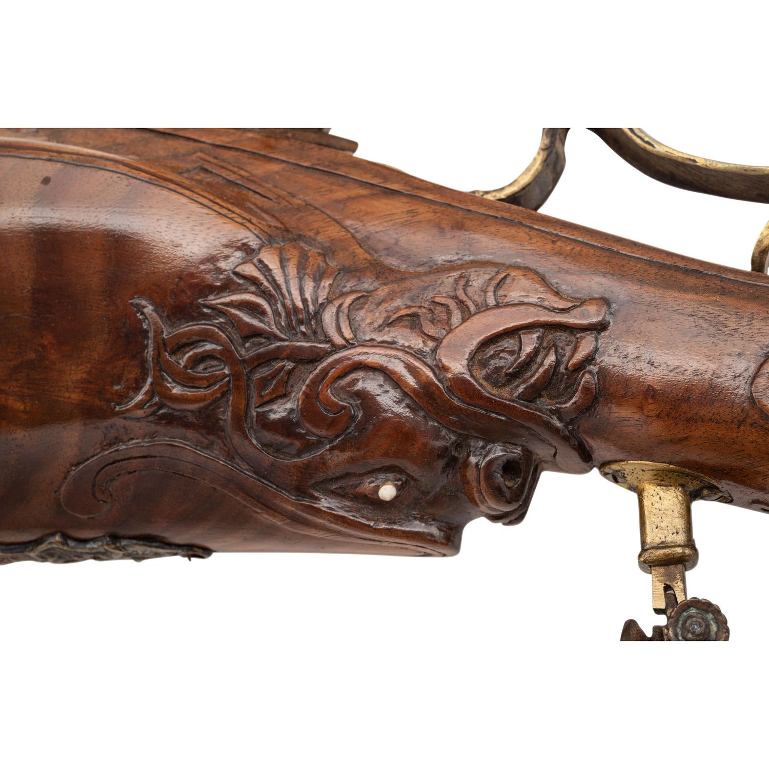 Contemporary Poltz-Carlsbad Style Flintlock Jaeger Rifle