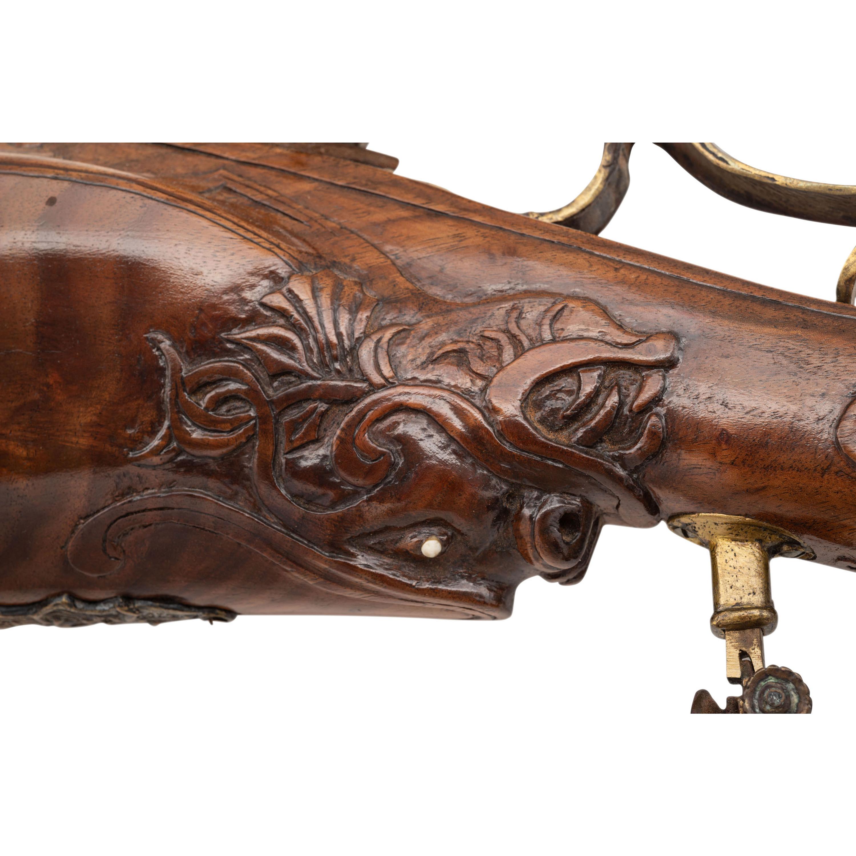 Contemporary Poltz-Carlsbad Style Flintlock Jaeger Rifle