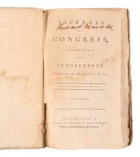 Journals of Congress. Philadelphia: Folwell's Press, David C. Claypoole, John Dunlap and New York : John Patterson, 1782-1801.