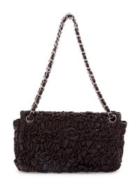Chanel Ruched Leather Flap Bag, Fall 2007