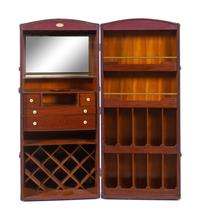 A French Rosewood Steamer Trunk Bar