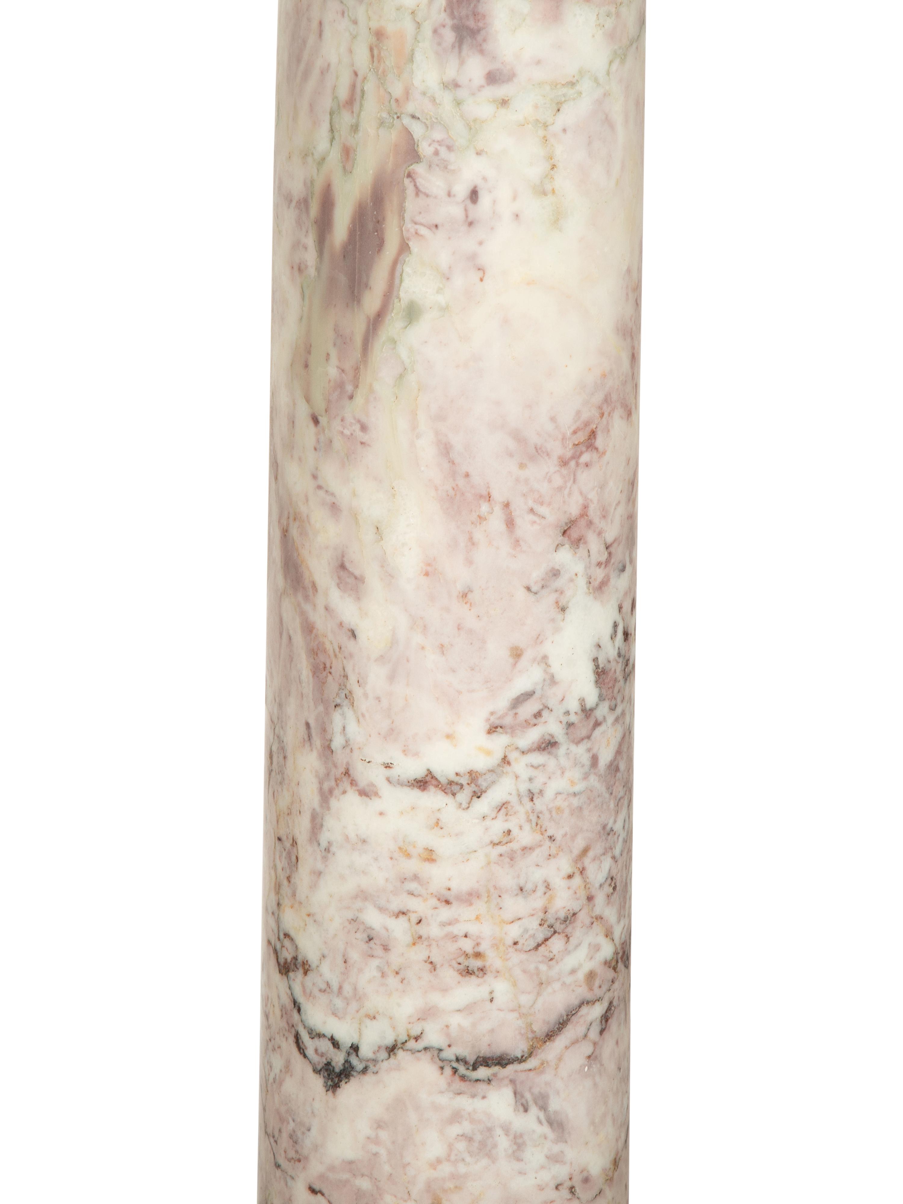 A Continental Variegated Marble Pedestal