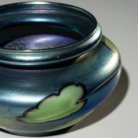 Vase with lily pads, c. 1918