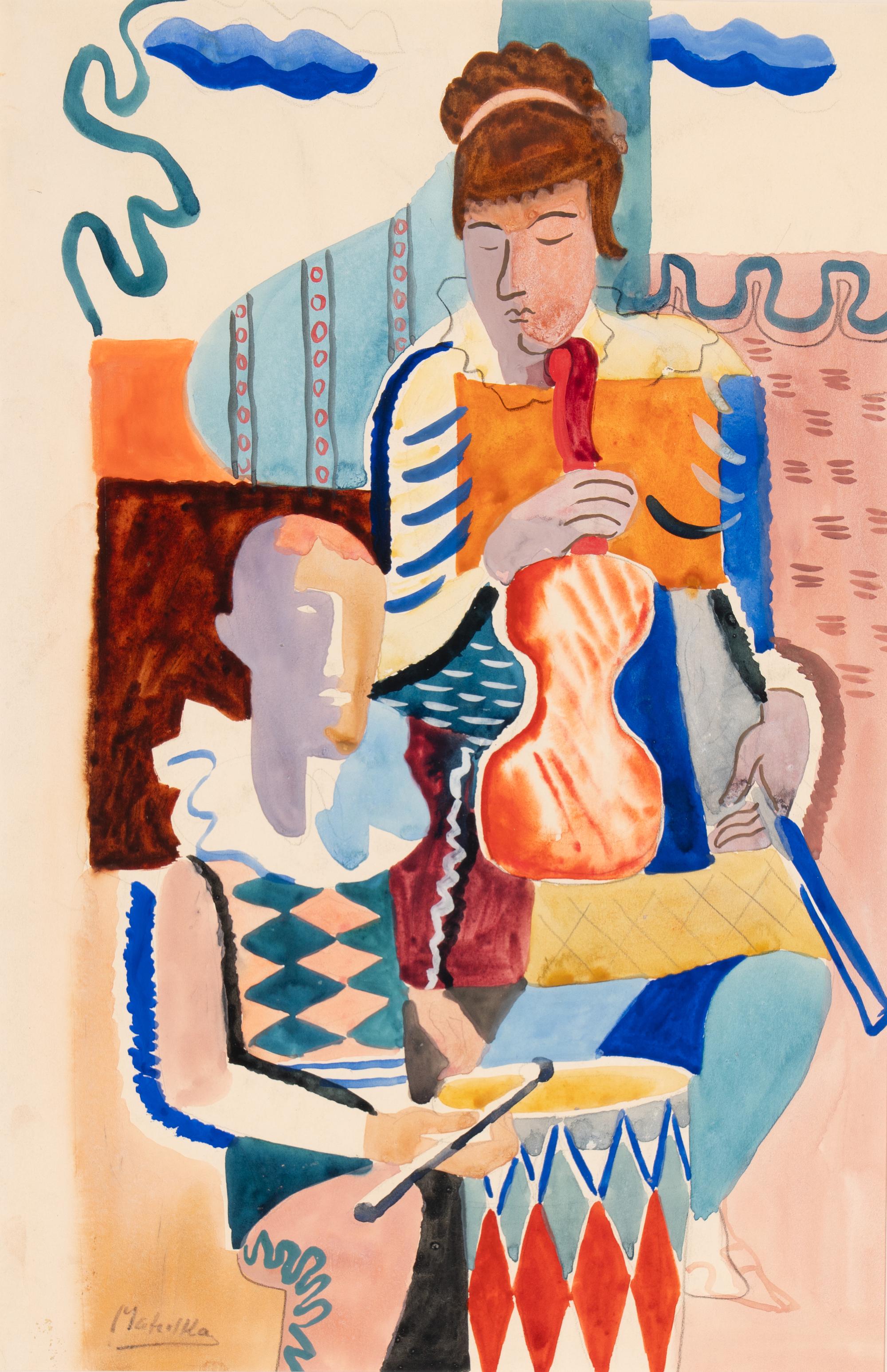 Two Musicians , c. 1924