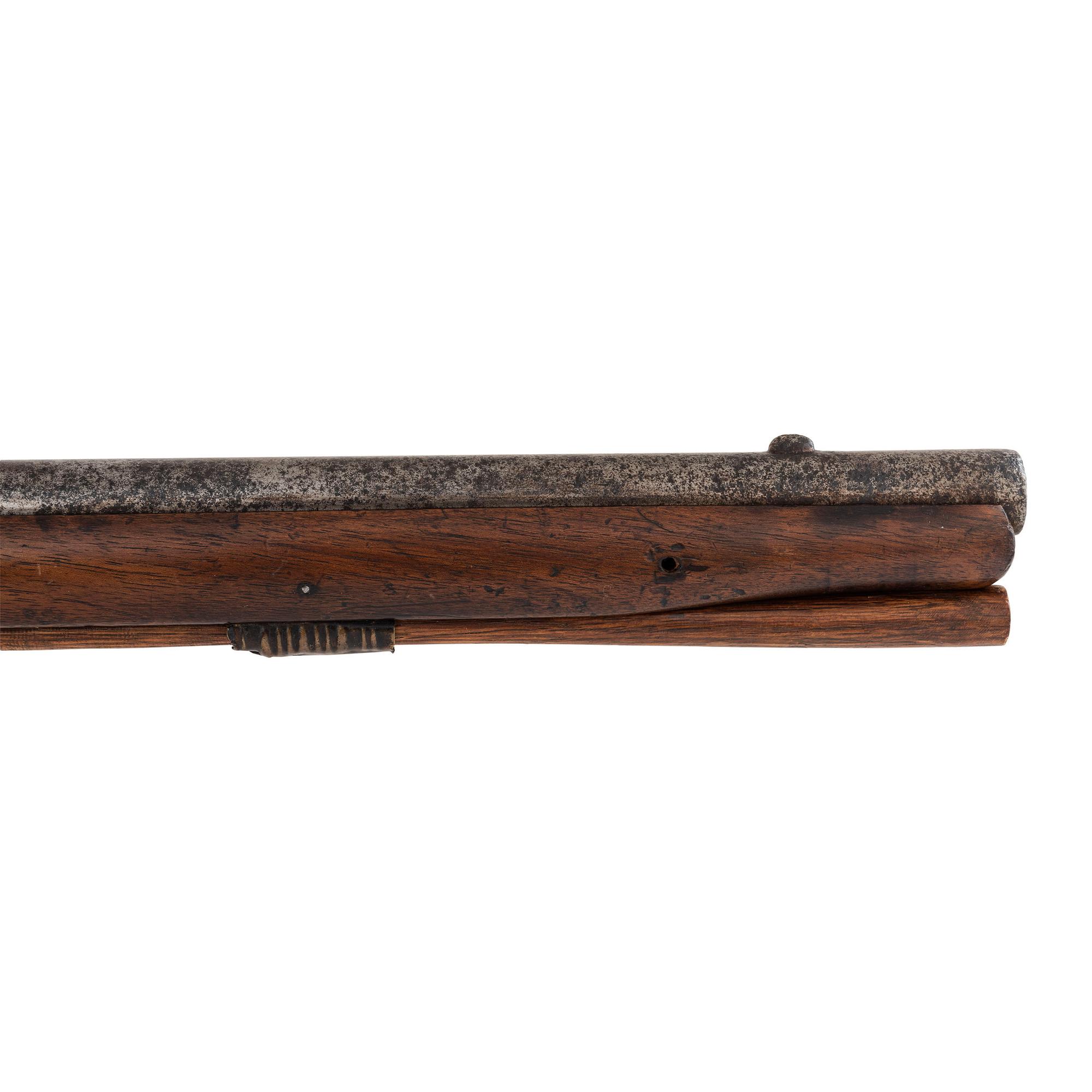 1884 Dated Hudson's Bay Company Percussion Trade Gun by Barnett