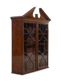 A George III Style Mahogany Secretary Bookcase Superstructure