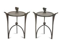 A Suite of Michael Taylor Arcadia Patinated Aluminum Outdoor Furniture