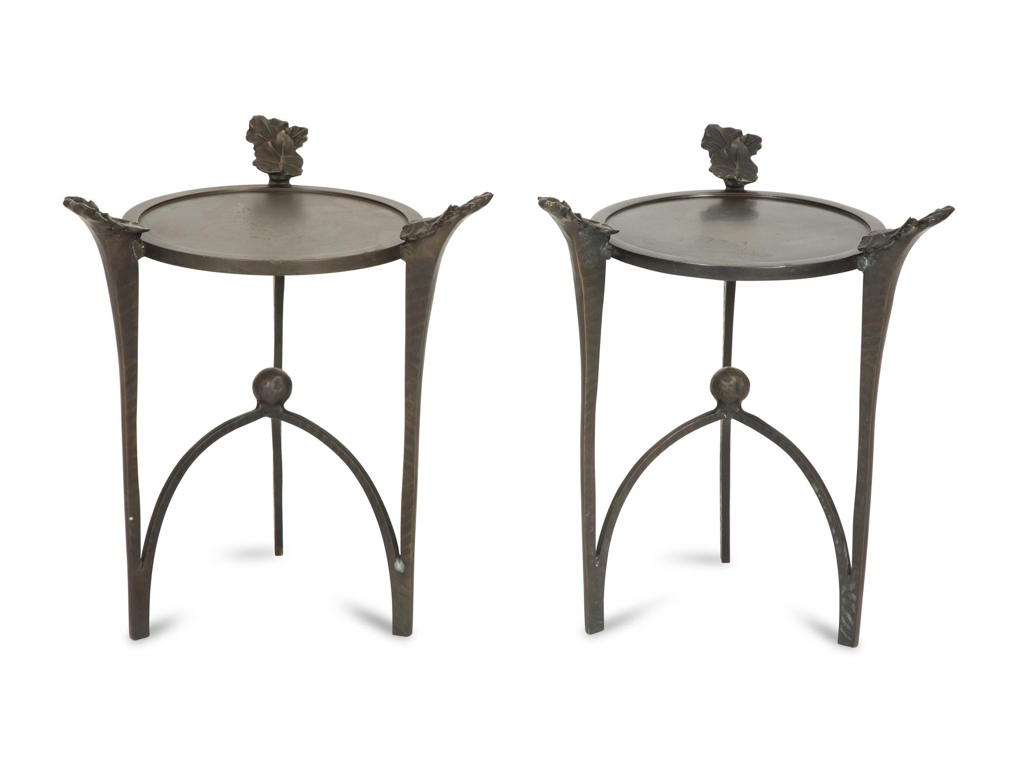 A Suite of Michael Taylor Arcadia Patinated Aluminum Outdoor Furniture
