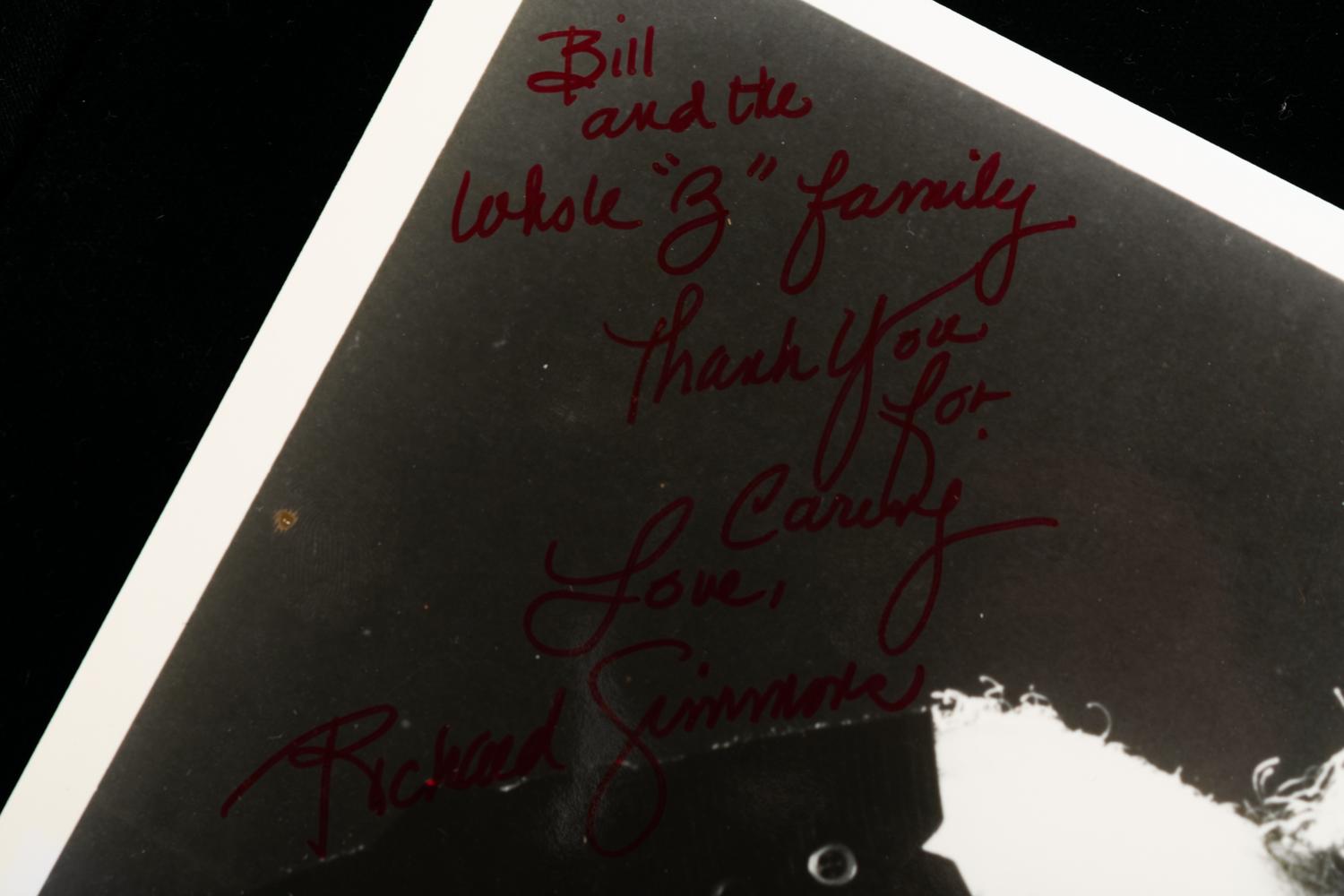(Celebrity) A group of 20 autographed photographs of celebrities; comprising:
