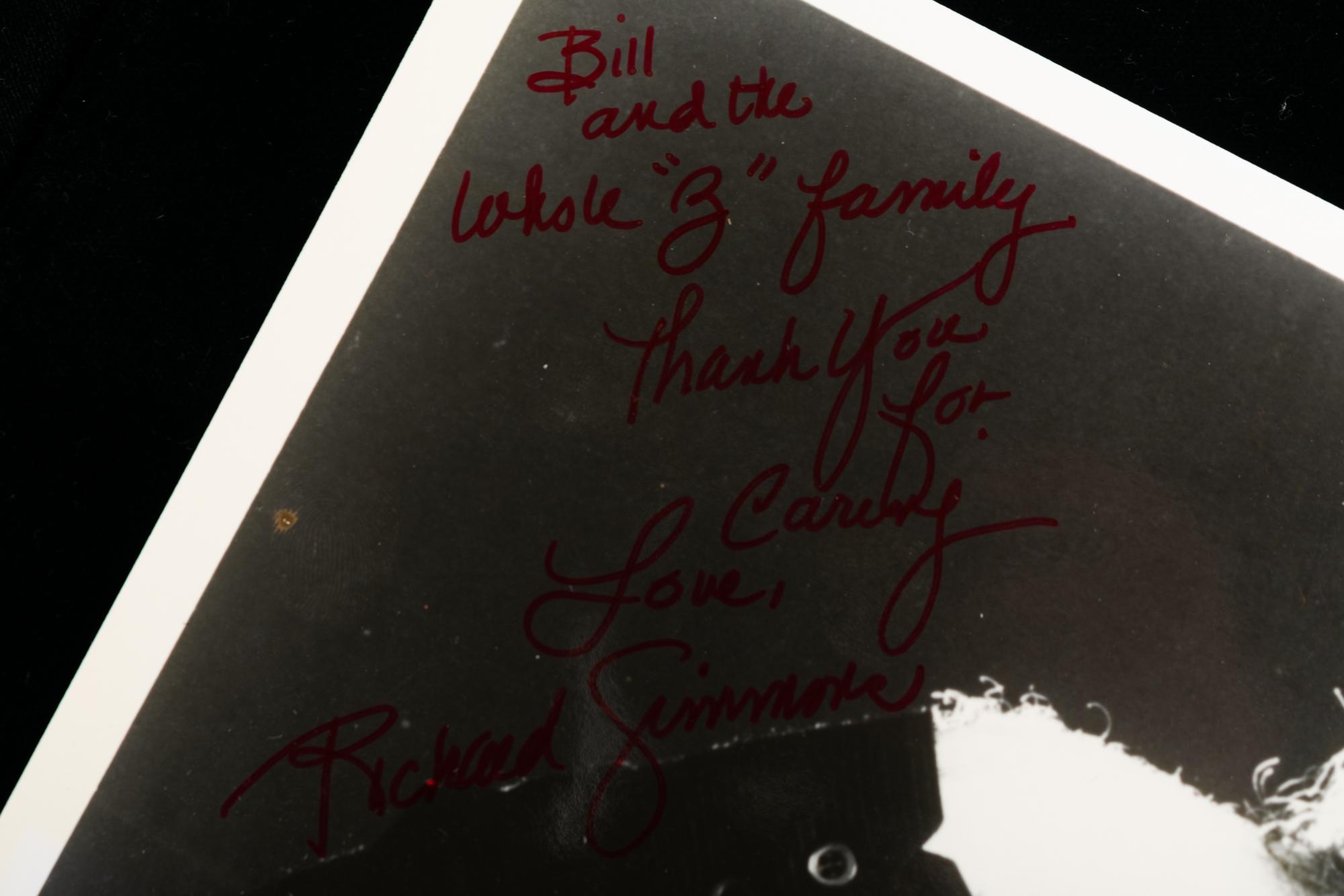 (Celebrity) A group of 20 autographed photographs of celebrities; comprising: