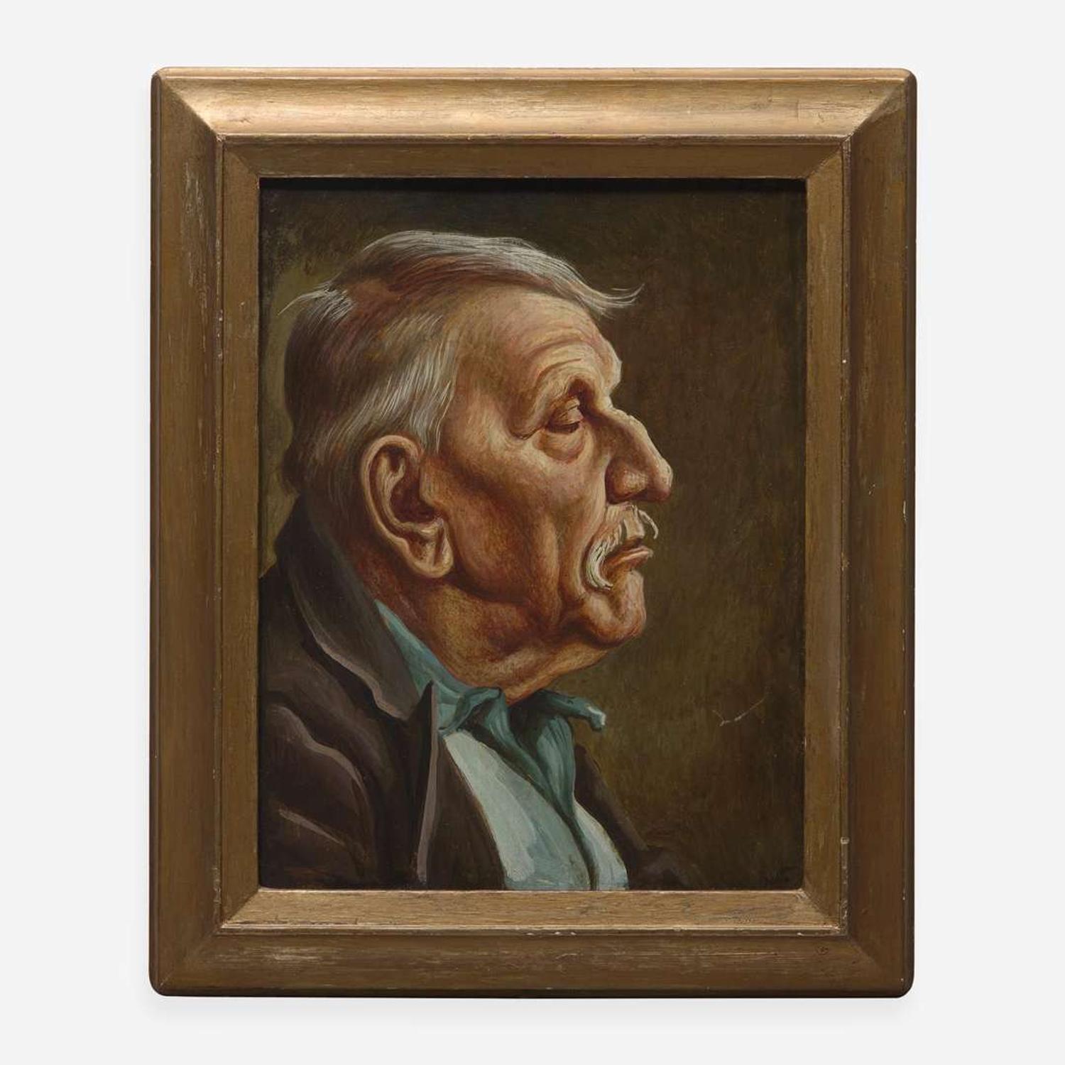 Thomas Hart Benton (American, 1889-1975) Portrait of the Old Guy