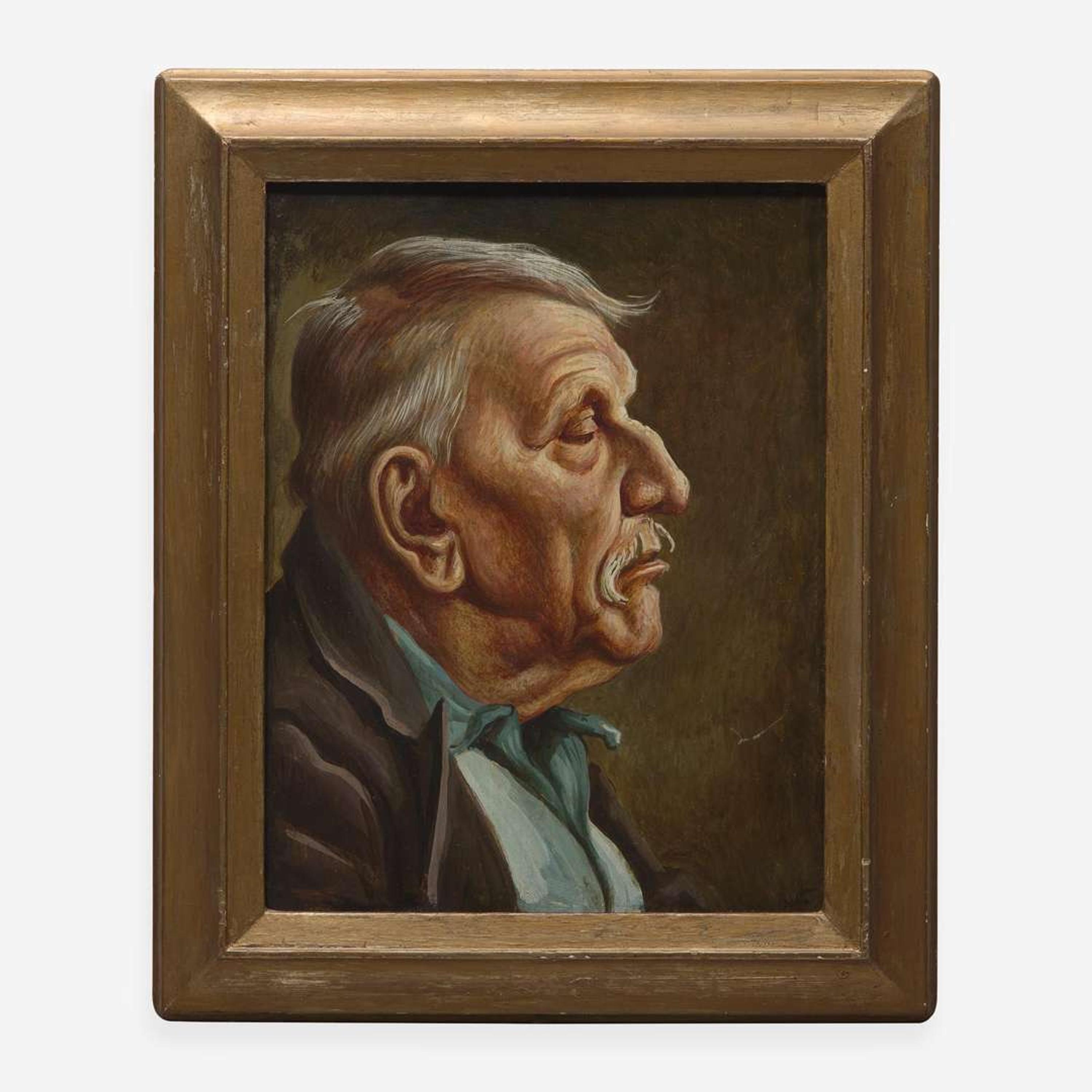 Thomas Hart Benton (American, 1889-1975) Portrait of the Old Guy
