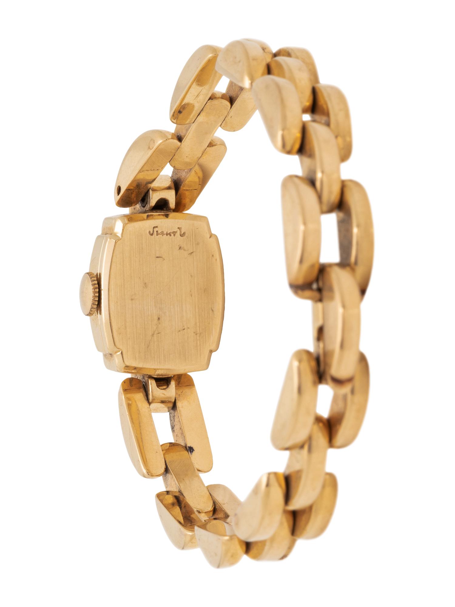 14K YELLOW GOLD WRISTWATCH