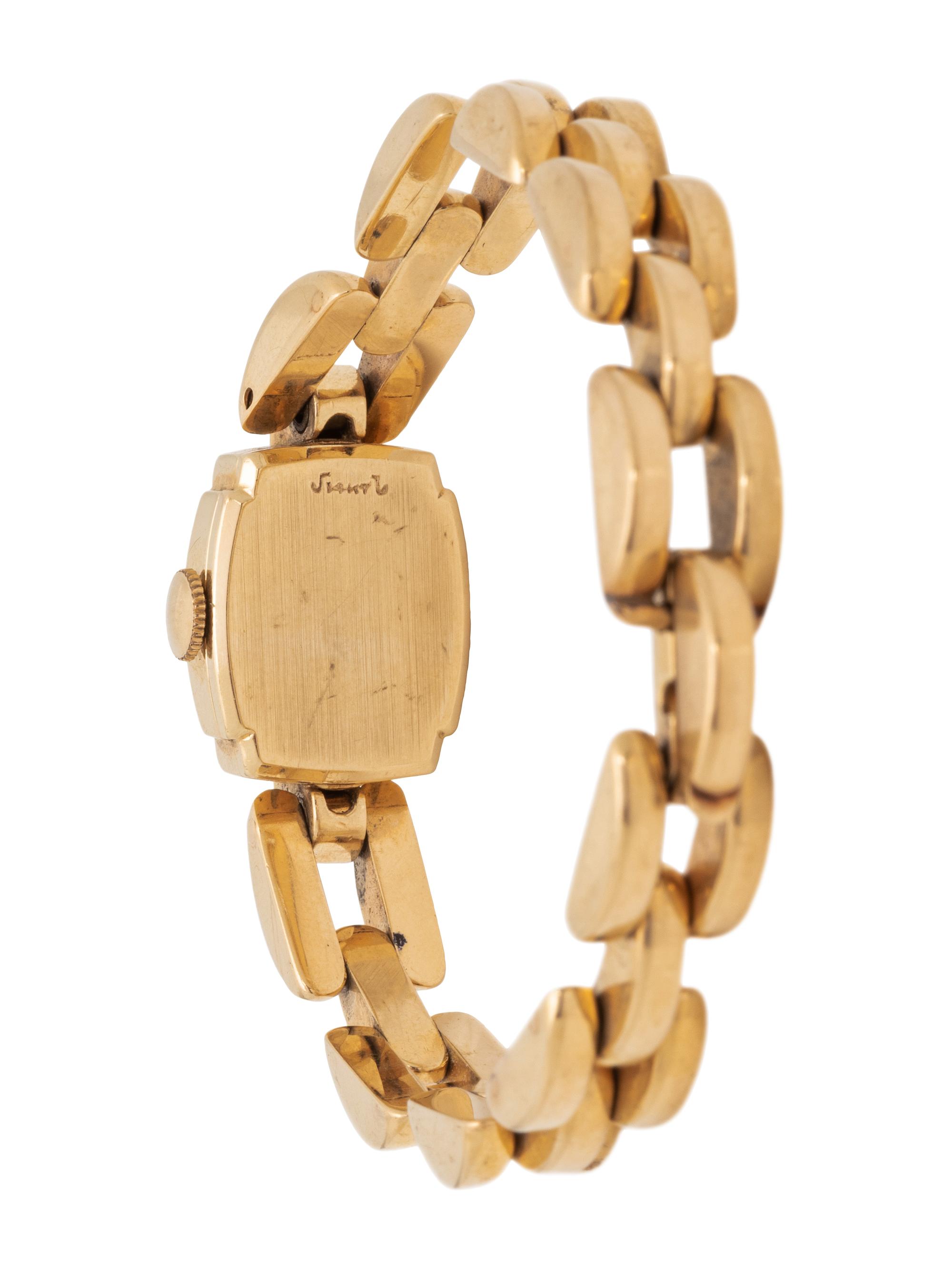 14K YELLOW GOLD WRISTWATCH