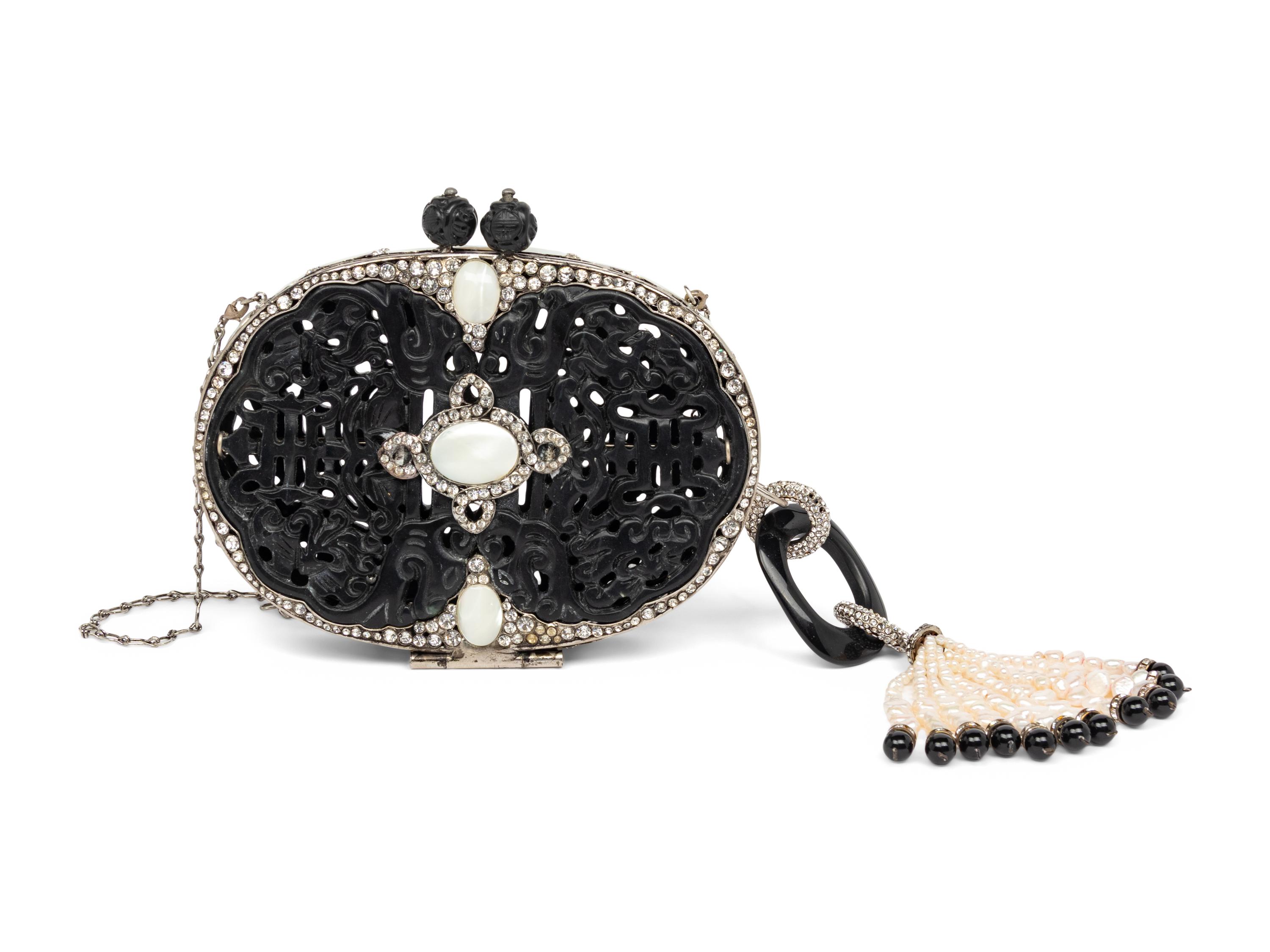 IRADJ MOINI, FILIGREE CARVED MINAUDIÈRE