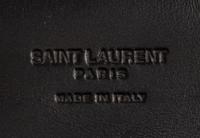 Saint Laurent Panier Straw Tote with Leather Handles