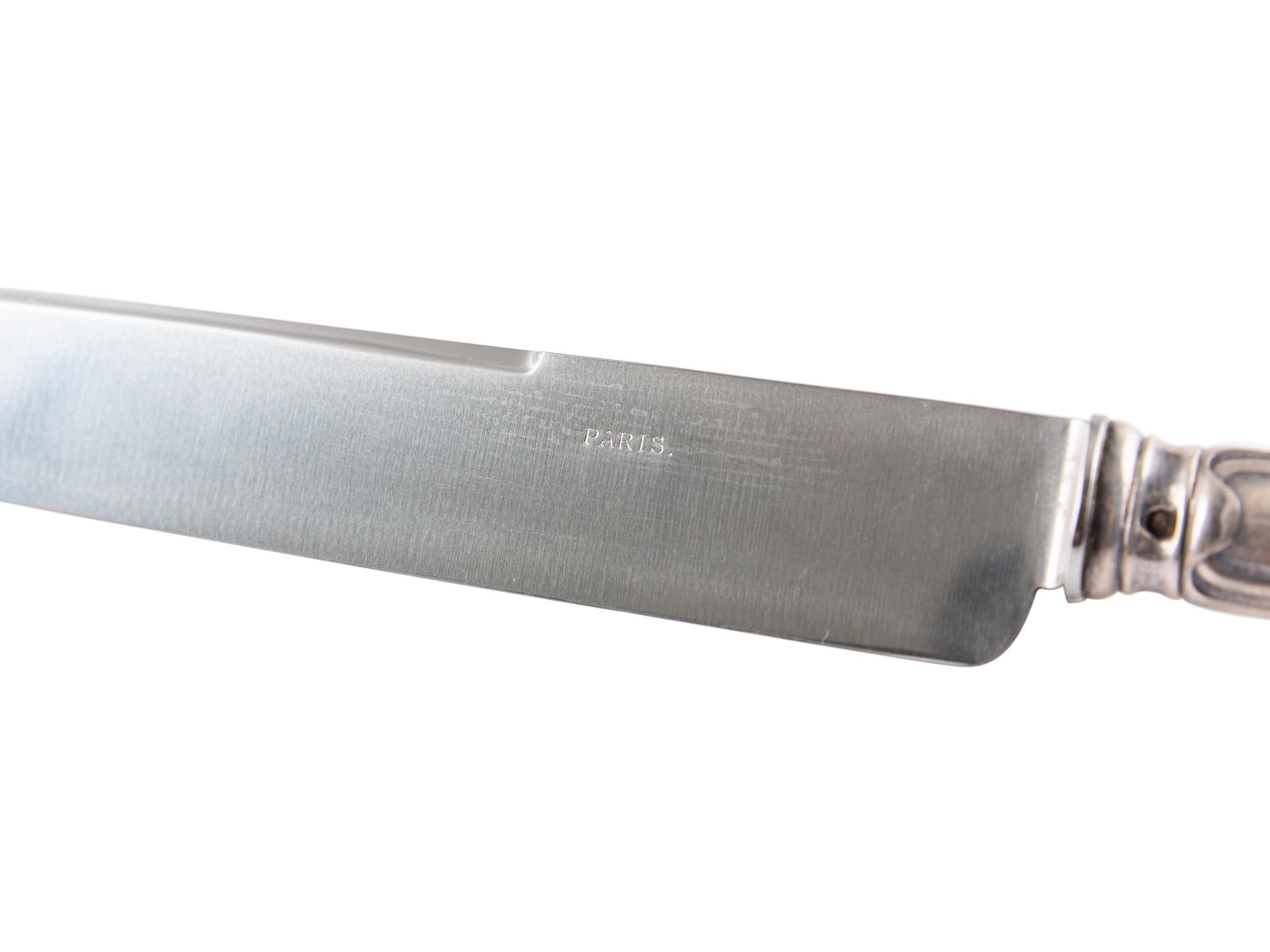 A French Silver Flatware Service